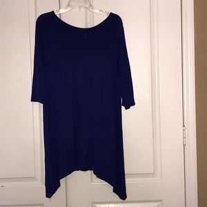 XL Blue long tunic/dress